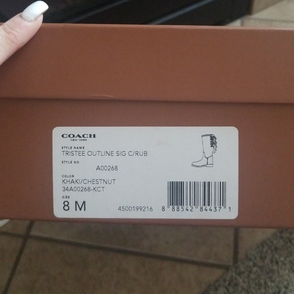 Coach Brown Rainboots - Picture 5 of 5